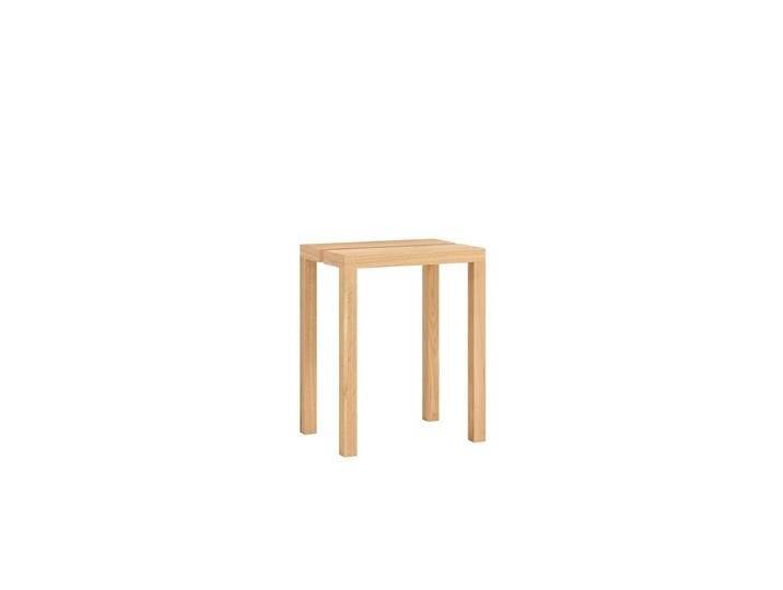 B-Ware Moebe Peg Hocker Sitzmöbel Holzstuhl Eiche Geölt H 44 Cm Möbel Sitz Stuhl B-Ware von second-circle