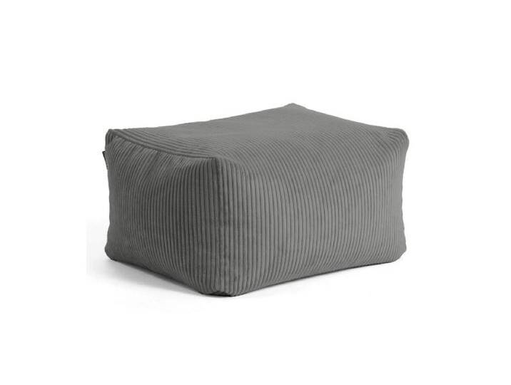 B-Ware Mokebo Pouf Hocker aus Cord 'Der Ruhestifter' Sitzhocker Sitzpouf Anthrazit B-Ware Mokebo Pouf Hocker aus Cord 'Der Ruhestifter' Sitzhocker Sitzpouf Anthrazit von second-circle