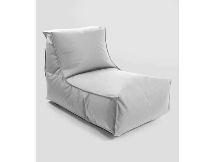 B-Ware Mokebo Sitzsack Pouf Indoor Outdoor Der Sundowner Hellgrau Möbel Sitzmöglichkeit B-Ware von second-circle
