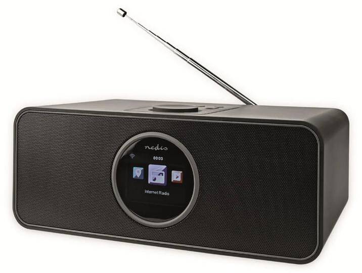 B-Ware Nedis Internetradio Radiogerät Wlan Radio Fm Bluetooth 42 W Schwarz B-Ware von second-circle