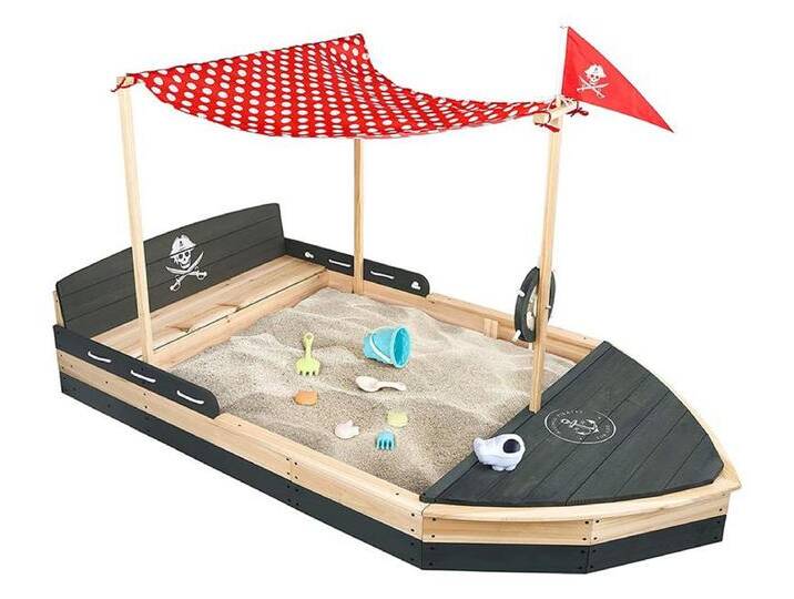 B-Ware Piratenschiff Sandkasten Boot Sandkiste Sandbox Mit Sonnensegel 2m Lang Holz B-Ware B-Ware Piratenschiff Sandkasten Boot Sandkiste Sandbox Mit Sonnensegel 2m Lang Holz B-Ware von second-circle