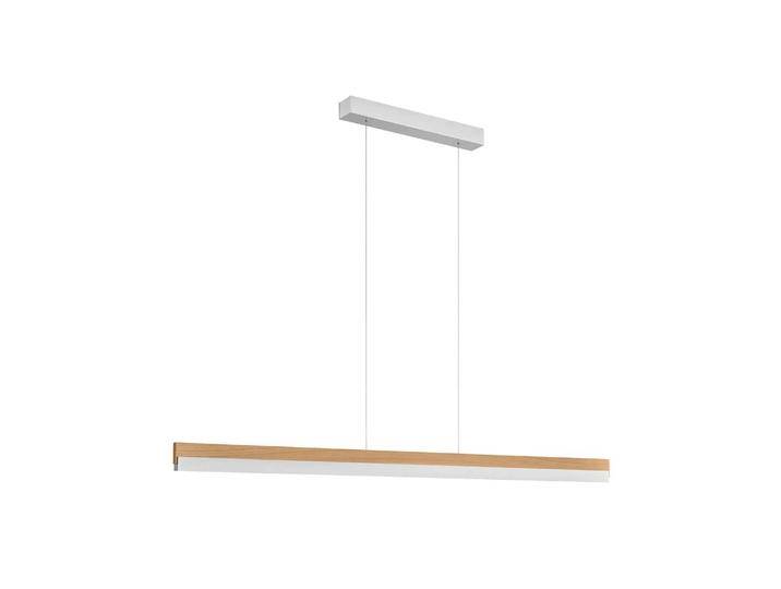 B-Ware Quitani Led Hängelampe Keijo Nickel Eiche 143 Cm Deckenlampe Lampe Leuchte Spot B-Ware von second-circle