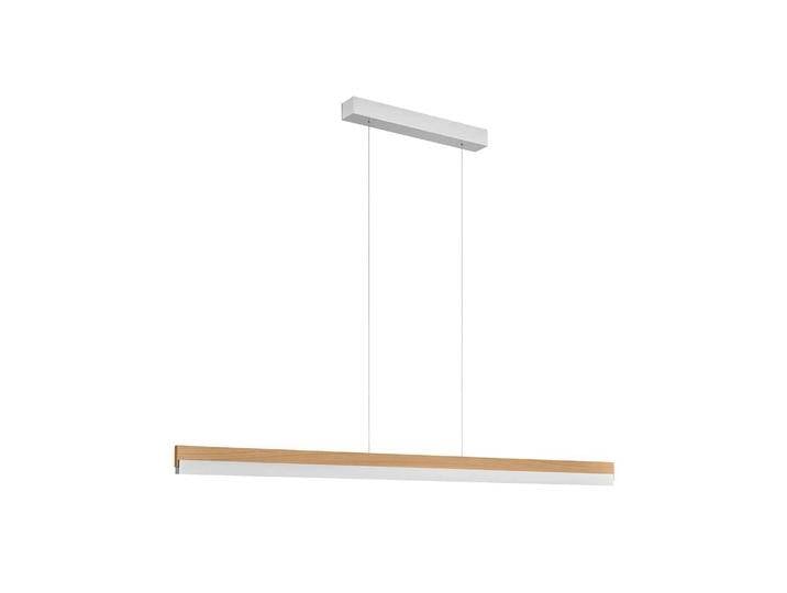 B-Ware Quitani Led Hängelampe Keijo Nickel Eiche 143 Cm Deckenlampe Lampe Leuchte Spot B-Ware von second-circle