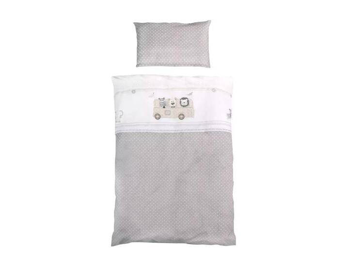 B-Ware Roba Bettwäsche Garnitur Kinderbett Safaribus Baumwolle 100x135 Cm Bettbezug B-Ware von second-circle