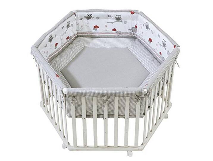 B-Ware Roba Laufgitter Adam & Eule Laufstall 6 Eckig Krabbelgitter Weiß 120 Cm B-Ware B-Ware Roba Laufgitter Adam & Eule Laufstall 6 Eckig Krabbelgitter Weiß 120 Cm B-Ware von second-circle