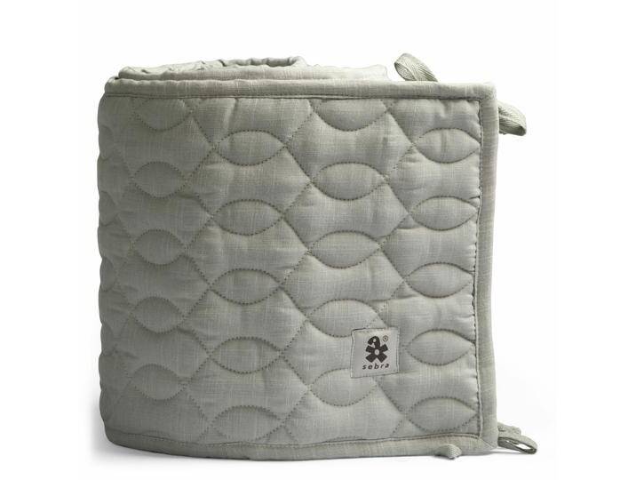 B-Ware Sebra Babybettchen Kuscheldecke Babydecke Baby Decke Warm Gesteppt Elephant Grey B-Ware von second-circle