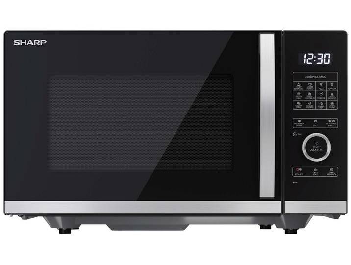 B-Ware Sharp Yc Qg254 Ae B Mikrowelle Silber Solo 230 V 900 W Bx Hx T 490x288x411 Mm B-Ware von second-circle
