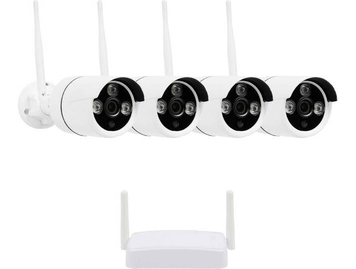 B-Ware Smartwares CMS-30601 Funk-Überwachungskamera-Set 4-Kanal 4 Kameras von second-circle