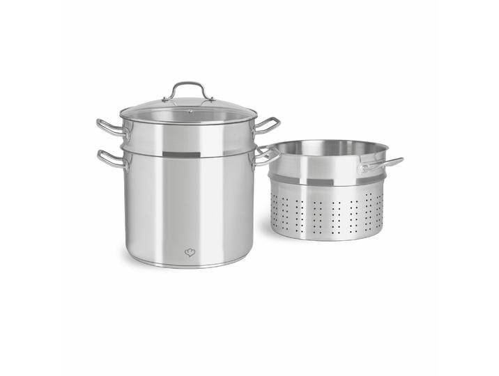 B-Ware Springlane Edelstahl Kochtopf 11 Liter inkl Dampfgarer Nudelsieb Glasdeckel T389 B-Ware Springlane Edelstahl Kochtopf 11 Liter inkl Dampfgarer Nudelsieb Glasdeckel T389 von second-circle