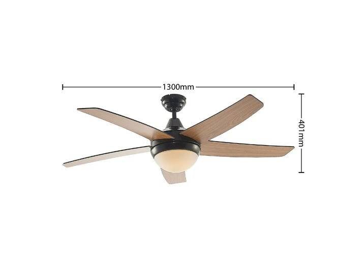 B-Ware Starluna Auraya Deckenventilator Ventilator Decken Ventilator Deko Schwarz Ei72 B-Ware von second-circle