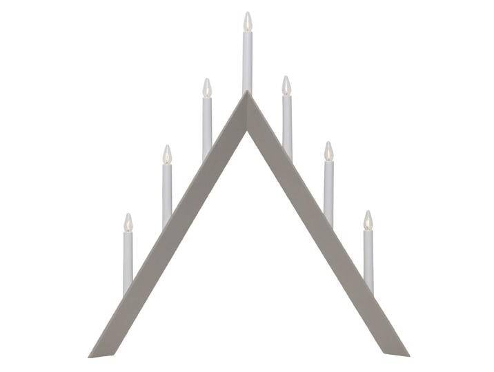 B-Ware Startrading Kerzenleuchter Arrow Spitz 7 Flammig Grau Lampe Kerzenständer Licht B-Ware von second-circle