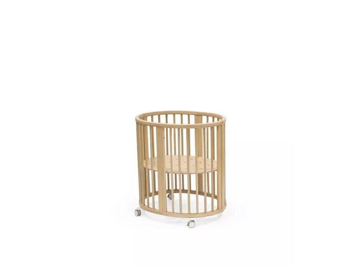 B-Ware Stokke Gitterbett Kinderbett Babybett Sleepi Mini V3 Natur Höhenverstellbar B-Ware von second-circle