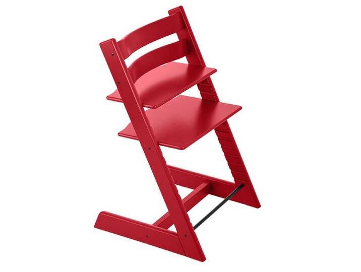 B-Ware Stokke Hochstuhl Tripp Trapp Rot Kinderstuhl Esszimmer Wohnzimmer Kinderzimmer B-Ware von second-circle