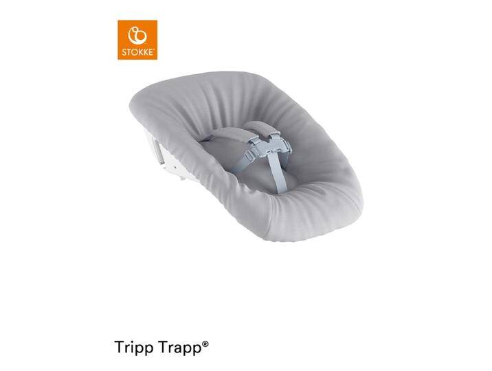 B-Ware Stokke Tripp Trapp Newborn Set Hochstuhl Aufsatz Sitzerhöhung Grey B-Ware von second-circle