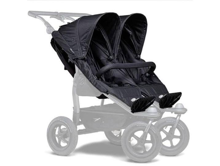 B-Ware Tfk 2 Xxl Sportsitze Kinderwagenaufsatz Für Duo Schwarz Wetterschutz Inkl. B-Ware von second-circle