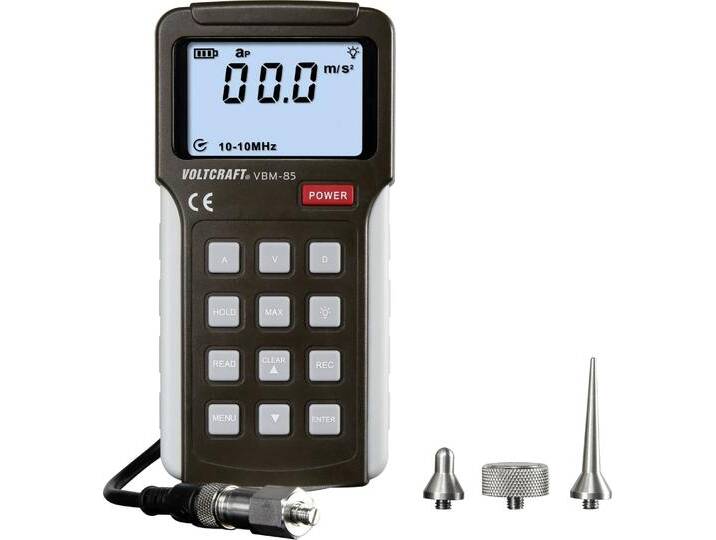 B-Ware VOLTCRAFT VBM-85 Schwingungsmesser Messgerät Messelektronik Schwingungs-Messer von second-circle