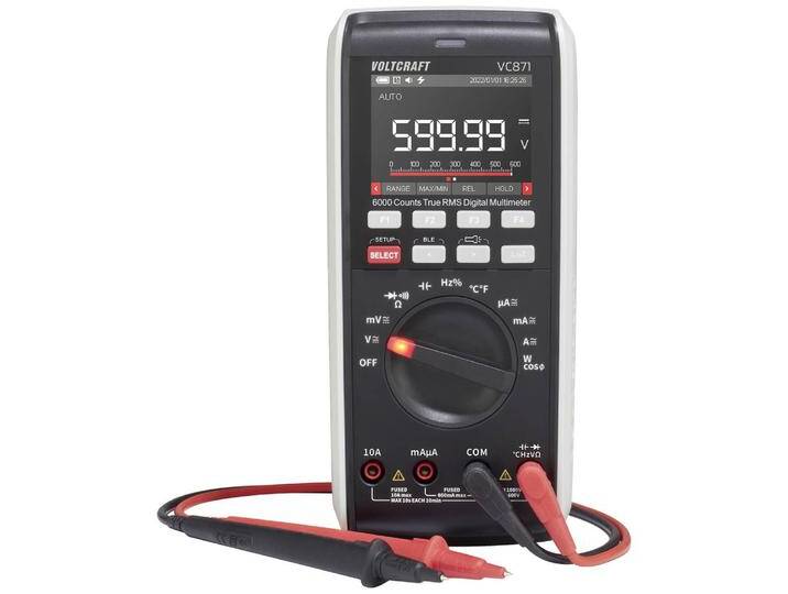 B-Ware Voltcraft Vc871 Multimeter Messgerät Hand Multimeter Datenlogger Cat Iii 1000 V B-Ware B-Ware Voltcraft Vc871 Multimeter Messgerät Hand Multimeter Datenlogger Cat Iii 1000 V B-Ware von second-circle