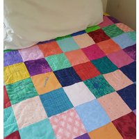 Llama Lama Quilt Handgenähte Patchwork-Decke Aus Baumwolle | 54 X 81 von secondsanctuary
