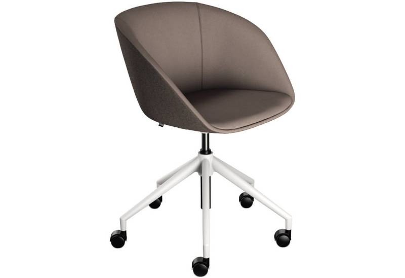 sedus Drehstuhl Konferenzstuhl on spot Cosy uc-801/003 Drehstuhl grey brown von sedus