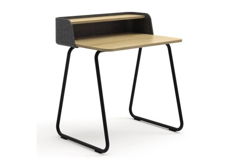 sedus Schreibtisch Arbeitstisch secretair home SH10WS-RE043 W-Charger eiche/weiß/anthrazi von sedus