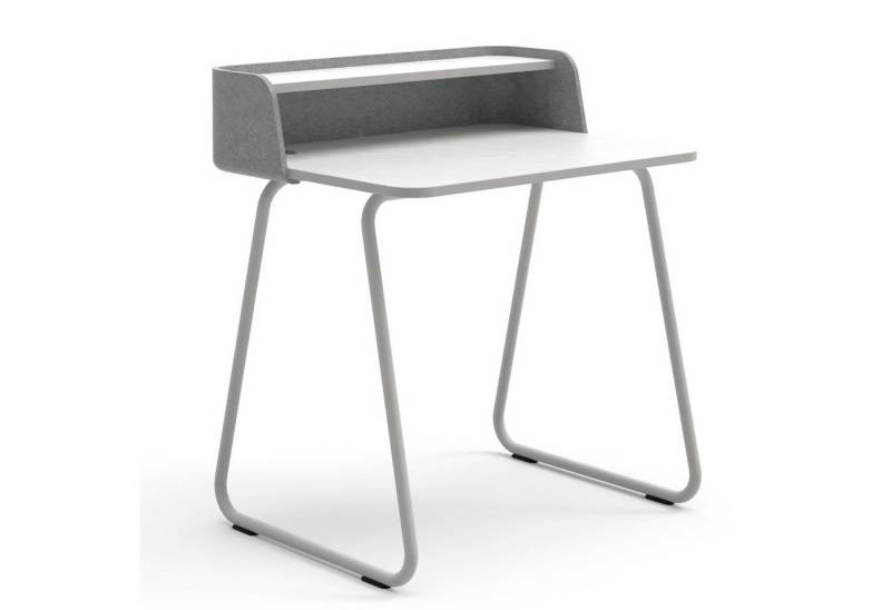 sedus Schreibtisch Arbeitstisch secretair home SH10WS-RE049 W-Charger weiß/weiß/hellgrau von sedus