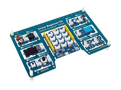 Seeed Studio Grove Beginner Kit - All-in-One Arduino UNO-kompatibles Board mit 10 Sensoren und 12 Projekten für Anfänger- und STEAM-Ausbildung Seeed Studio Grove Beginner Kit - All-in-One Arduino UNO-kompatibles Board mit 10 Sensoren und 12 Projekten für Anfänger- und STEAM-Ausbildung von seeed studio