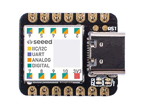 Seeeduino XIAO The Smallest Arduino Microcontroller Based on SAMD21,with Rich Interfaces, 100% Arduino IDE Compatible, Designed for Projects Need Arduino Micro, 1 Pcs Seeeduino XIAO The Smallest Arduino Microcontroller Based on SAMD21,with Rich Interfaces, 100% Arduino IDE Compatible, Designed for Projects Need Arduino Micro, 1 Pcs von seeed studio