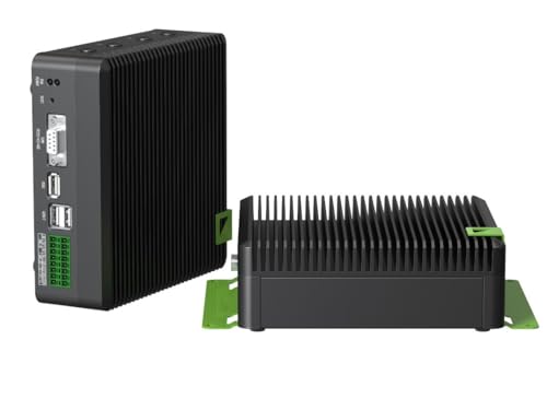 seeed studio reComputer Industrial J4012 - Lüfterloses Edge AI-Gerät mit Jetson Orin NX 16GB, 4xUSB 3.2, M.2 Key E & Key M Slot, vorinstalliertes Jetpack-System mit NVIDIA Jetpack auf 128GB NVMe SSD von seeed studio