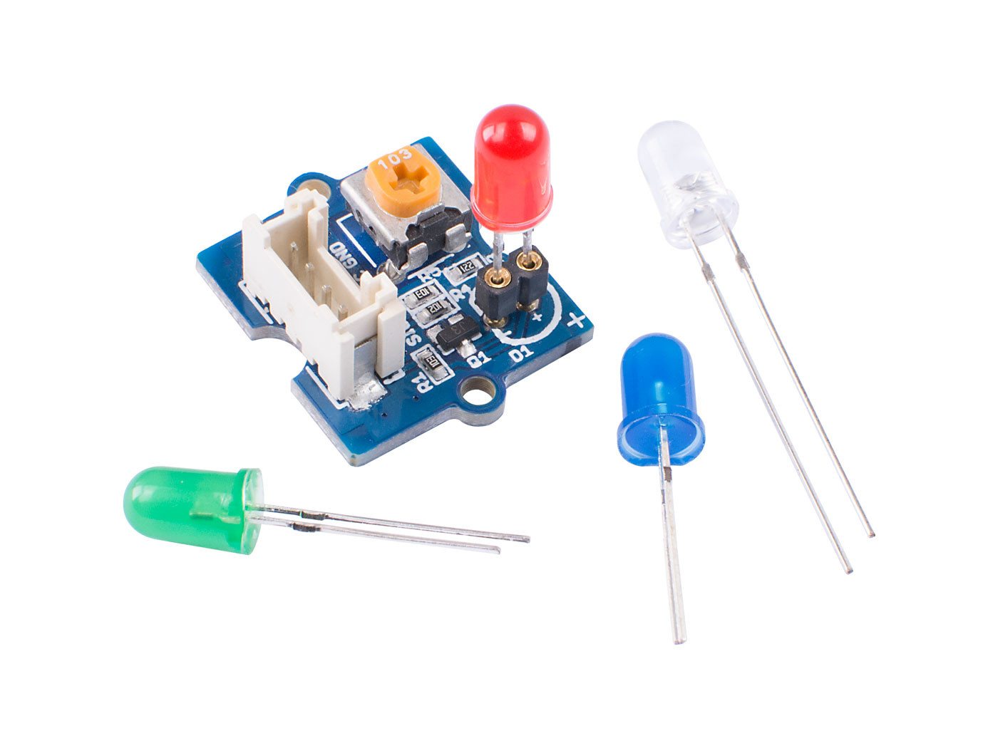 seeed Smarte LED-Leuchte seeed Grove - LED Modul mit 4 LEDs seeed Smarte LED-Leuchte seeed Grove - LED Modul mit 4 LEDs von seeed