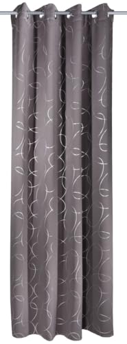 Gardinia Fertiggardine mit Ösen, Blackout Kreise, anthrazit, 135 x 245 cm Gardinia Fertiggardine mit Ösen, Blackout Kreise, anthrazit, 135 x 245 cm von sehlbach gmbh
