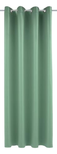 Gardinia Fertiggardine mit Ösen, Dimout Uni, grün, 140 x 245 cm Gardinia Fertiggardine mit Ösen, Dimout Uni, grün, 140 x 245 cm von sehlbach gmbh