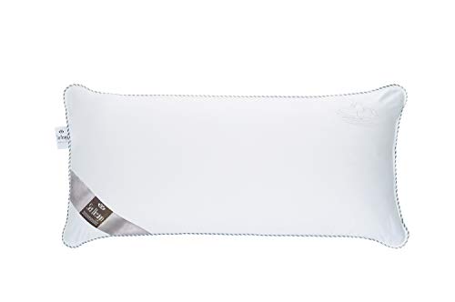 sei Design Kissen Ökotex Kopfkissen 40x80 Baumwollkissen Kissen SWAN de Luxe - Schlafkissen mit Daunengefühl von sei Design