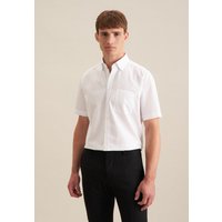 seidensticker Businesshemd "Schwarze Rose" Regular 1/2 Button-Down-Kragen Uni von seidensticker