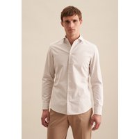 seidensticker Businesshemd "Schwarze Rose" Slim 1/1 Kentkragen Streifen von seidensticker