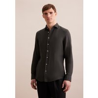 seidensticker Businesshemd "Slim" Slim 1/1 Kentkragen Uni von seidensticker