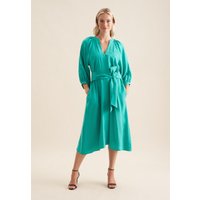 seidensticker Sommerkleid "Schwarze Rose" 3/4-Arm Rundhals Uni von seidensticker