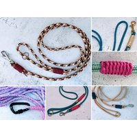 Hundeleine Aus Tau Für Große Hunde Mit Handschlaufe, Führleine 10mm Seil, 1M, 2M, 3M. Wasserfest Und Reißfest von seilartig