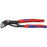 KNIPEX Wasserpumpenzange Cobra® L.250mm Spann-W.46mm pol.Mehrkomp.-H. QuickSet von Knipex