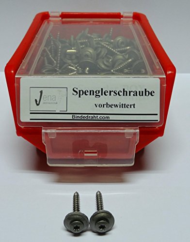 Spenglerschrauben vorbewittert 4,5x35 50Stück Torx von self