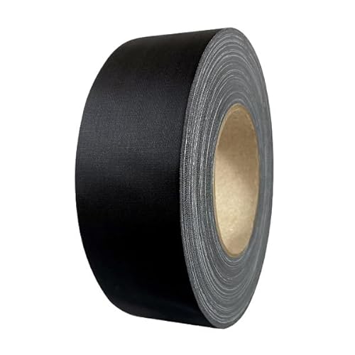 selmundo 6487 | Extra Power Premium Gaffa Tape | Panzertape | Gewebeband, Abmessung:50mm x 50m. schwarz von selmundo
