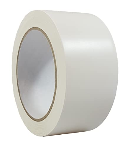 selmundo Weich PVC Schutzband | Gipserband | Fassadenband | Putzerband Gerillt oder Glatt | 50mm x 33m | Weiß oder Gelb, Farbe:weiss glatt von selmundo