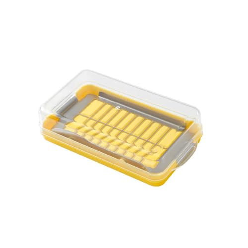 Butterschneider Box Transparenter Butterbehälter Einfach Zu Verwendendes Butterdose Butterschneidewerkzeug Für Käse Butter Butterschneider Behälter von seluluory