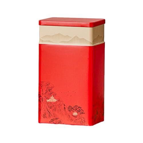 Kompakter Teebehälter Tragbare Aufbewahrungsbox Aus Weißblech Teedose Aufbewahrungsdose Perfekt Für Den Heimgebrauch Aufbewahrungsbehälter Für Schubladen von seluluory
