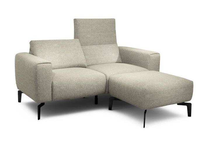 2-Sitzer mit Hocker, 3 einzigartige Komfortfunktionen von sensoo