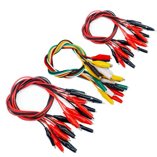Senvenelec 30 Pcs 53cm doppelkopf krokodilklemme messkabel gesetzt jumper farbe alligatorclip sondenstecker, doppelendige messleitung krokodilkrokodilklemme linie - 5 Farben. Senvenelec 30 Pcs 53cm doppelkopf krokodilklemme messkabel gesetzt jumper farbe alligatorclip sondenstecker, doppelendige messleitung krokodilkrokodilklemme linie - 5 Farben. von senvenelec