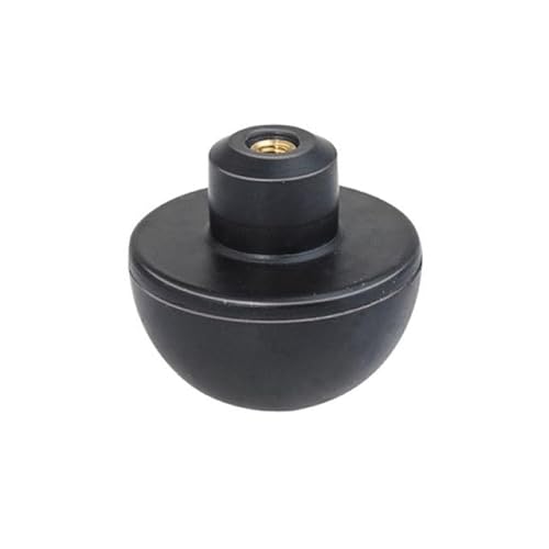 Mini-Kugel aus schwarzem Gummi, NR C/Fil. M4 Durchmesser außen. 36 mm von senza
