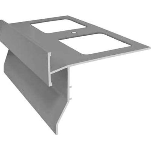Tropf für Balkon und Terrassen 'Top' Farbe grau – Stange 2,70 m (Packung mit 2,7 ml) von senza