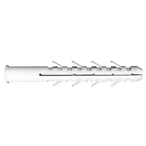 senza Dübel ABP Ø12 x 160 (50 Stück) - Weißer Kunststoff-Plug Stopper von senza