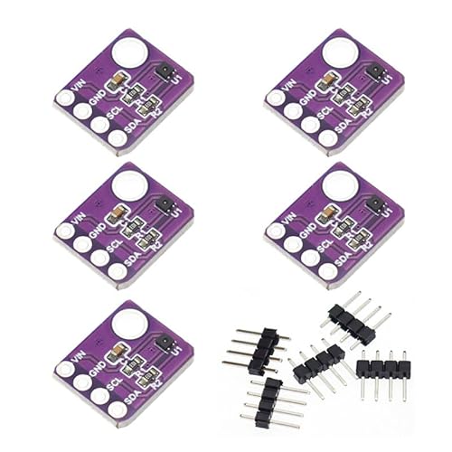 5Pcs GY-SHT30-D GY-SHT31 SHT35 SHT40 SHT41 SHT45 SHT31-D temperature Humidity Sensor Breakout Weather modules (SHT40) von senzooe