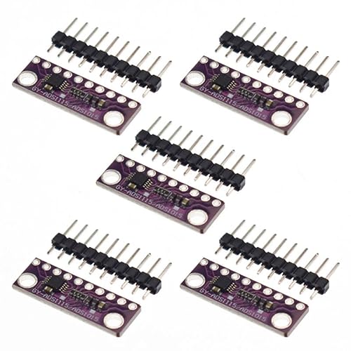 5pcs ADS1015 12-bit ADC 4 Channel Converter Module Board Module Programmable 5pcs ADS1015 12-bit ADC 4 Channel Converter Module Board Module Programmable von senzooe